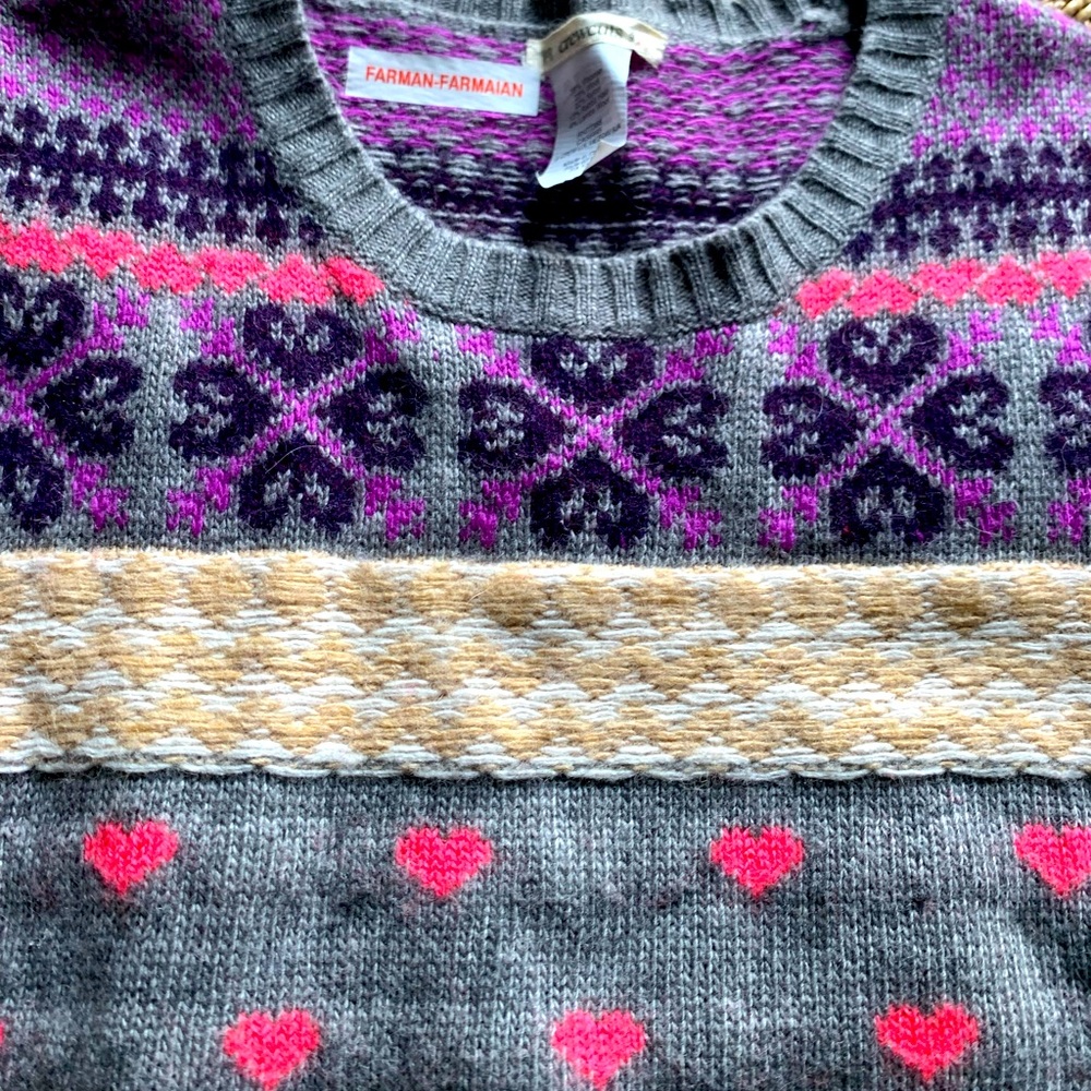 Crew cuts girls heart sweater!